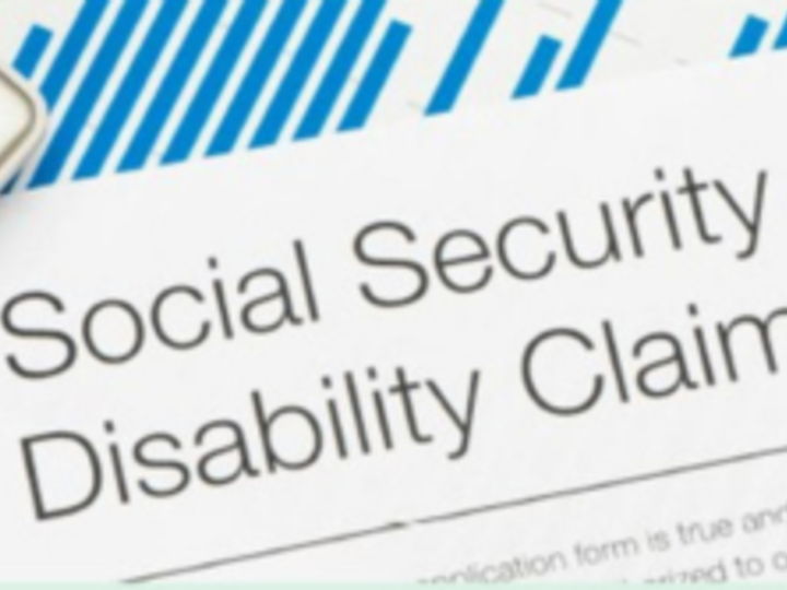 Social Security Disability Claim form