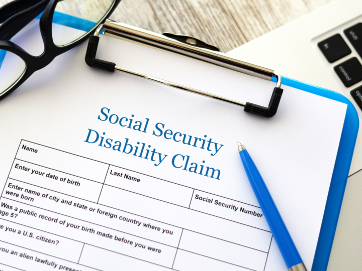 Social Security Disability Claim Document 