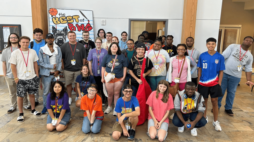 A group of RWS students.