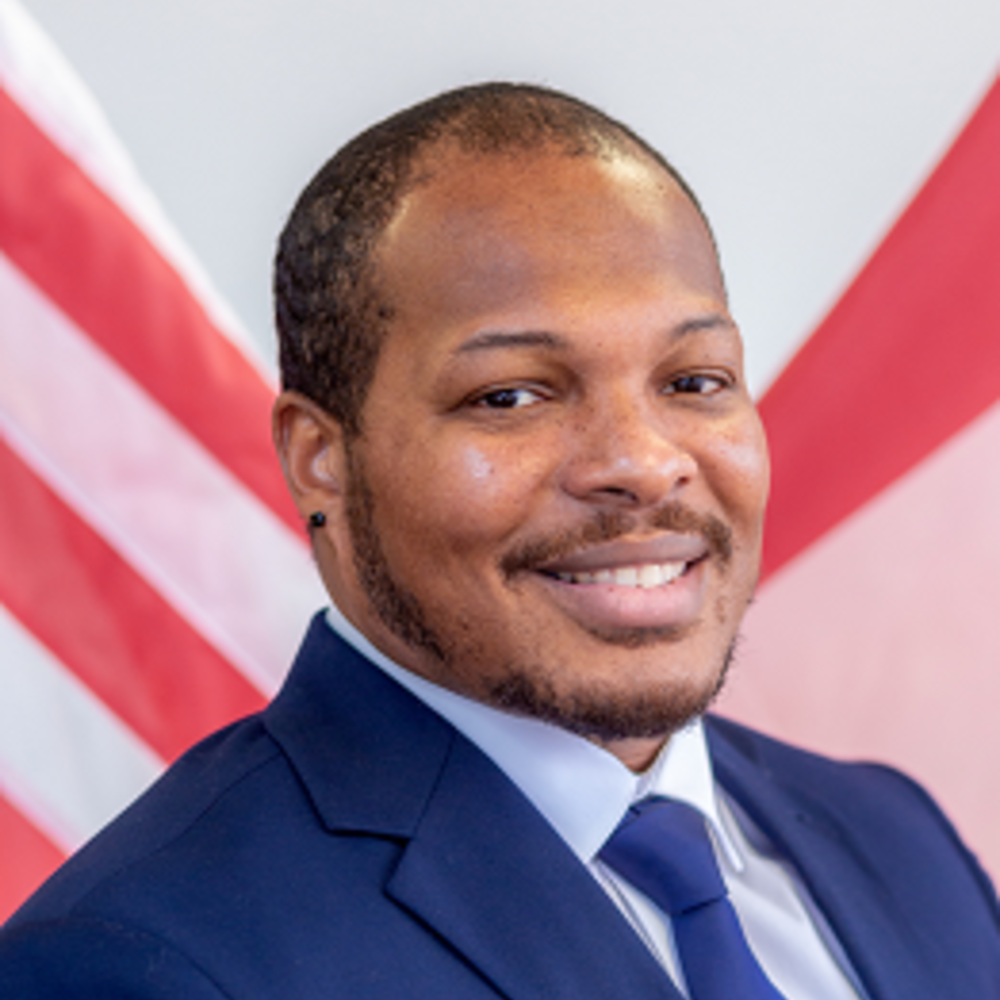 Photo of smiling Landrell Latimore